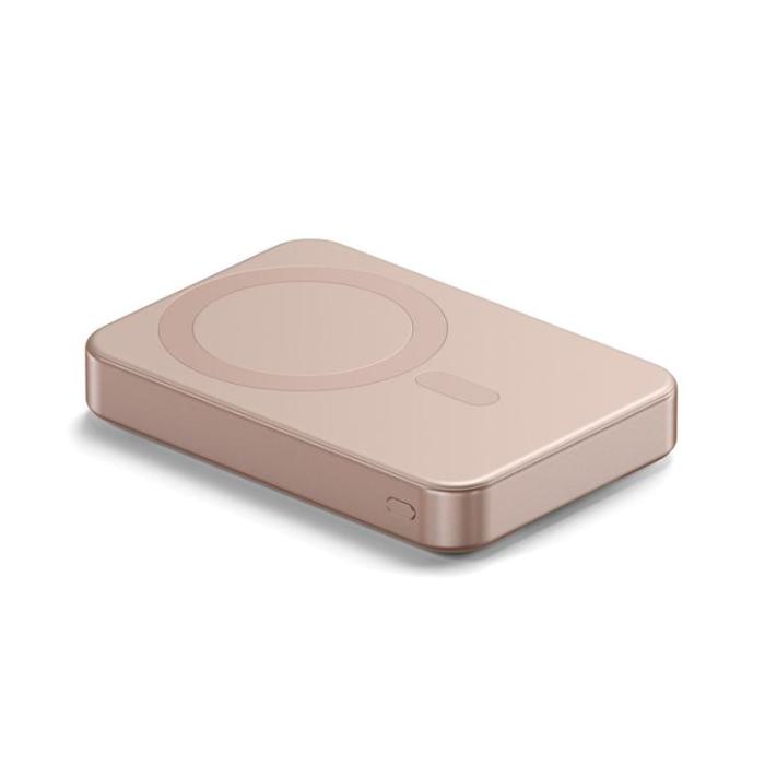 Satechi - Satechi Qi2 MagSafe Powerbank 10000mAh med Stativ - Desert Rose