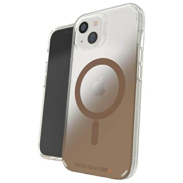 Gear4 Mobilskal till iPhone 13 MagSafe D3O Milan Snap Gradient 2 - Guld