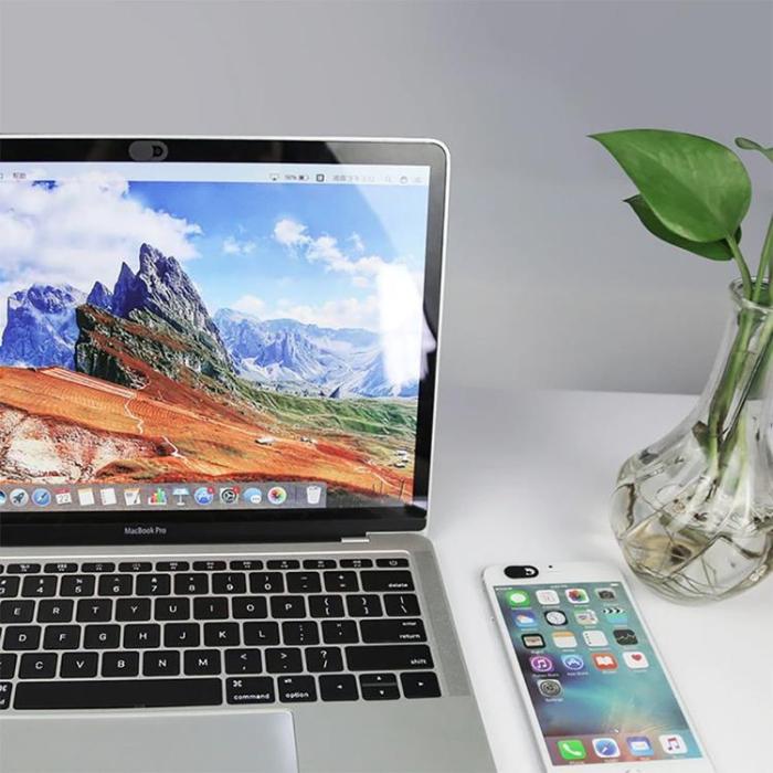 Tech-Protect - [3-Pack] Tech-Protect Sliding Webcam Cover Fit Plus - Svart