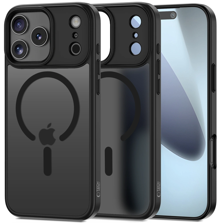 Tech-Protect iPhone 17 Pro Max Mobilskal Magsafe Matte - Svart | 2353 | AlltMobil
