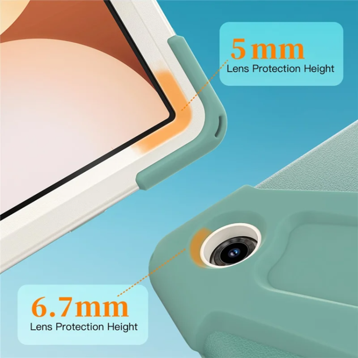 A-One Brand - Galaxy Tab A11 Plus Mobilskal Kickstand Silikon Axelrem