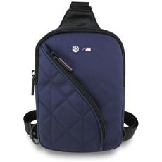 BMW - BMW Mobilväska Crossbody Nylon Pocket & Metal Logo BMCPBPNYPOV - Navy