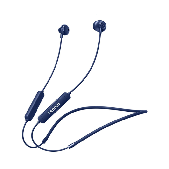 Lenovo - Lenovo Thinkplus SH1 Trådlösa Nackbands Hörlurar - Blå