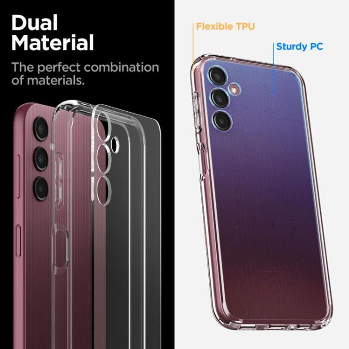 UTGATT - Spigen Galaxy A14 4G Mobilskal Ultra Hybrid - Crystal Clear