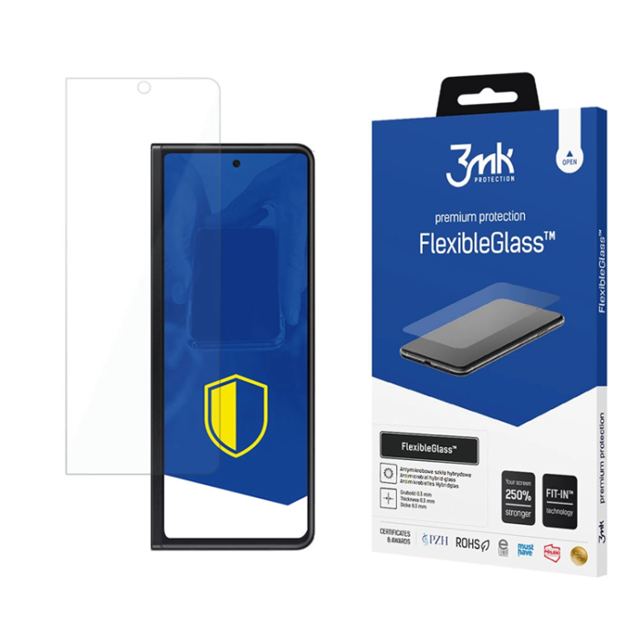 3MK - 3MK Galaxy Z Fold 3 5G (front) Hybrid Okrossbart Glas FlexibleGlass