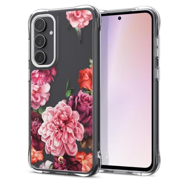 Spigen - Spigen Galaxy S23 FE Mobilskal Cyrill Cecile - Rosa Floral