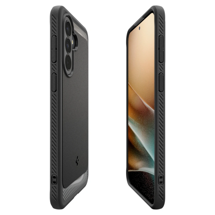 Spigen - Spigen Mobilskal För Galaxy A37 5G Rugged Armor - Svart