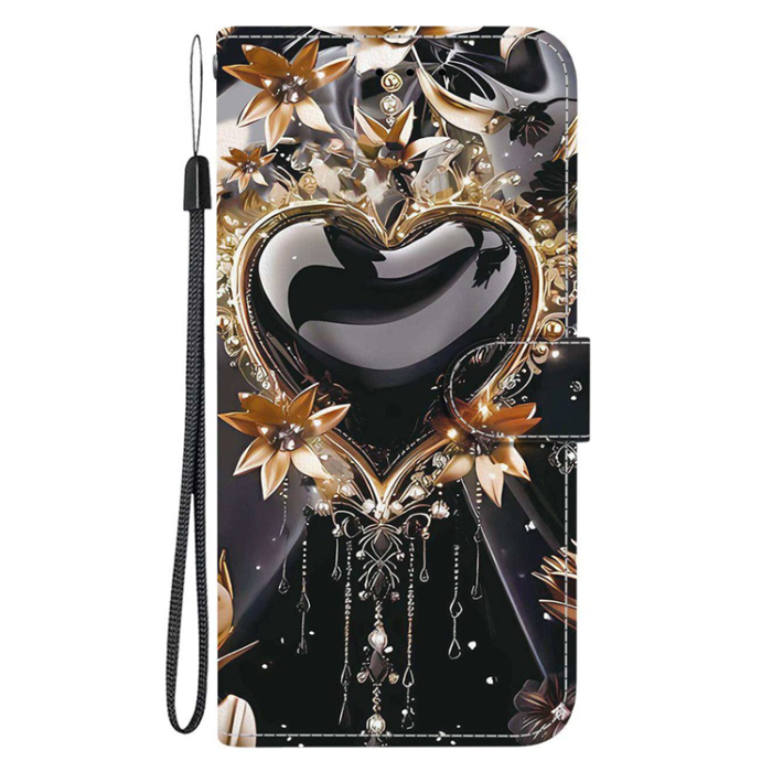A-One Brand - Sony Xperia 1 VII Plånboksfodral Pattern Printing - Heart