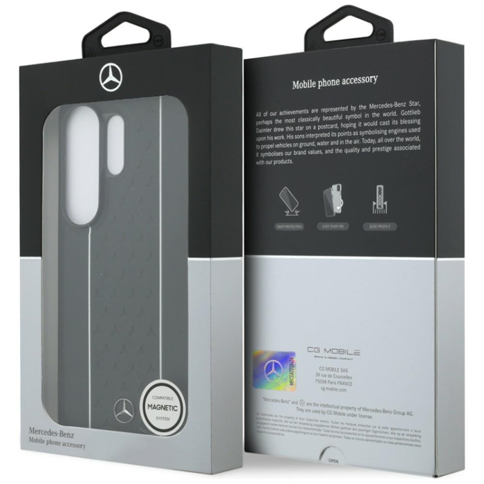 Mercedes - Mercedes Mobilskal För Galaxy S26 Ultra MagSafe Laurel Leaves Vertical Stripes