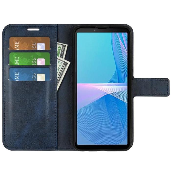 OEM - Sony Xperia 10 IV Plånboksfodral Flip Folio - Blå