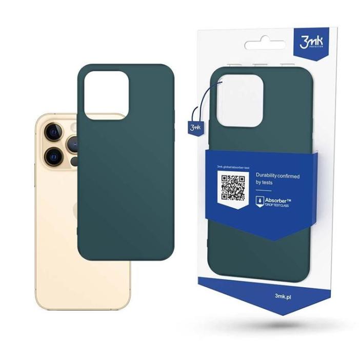 3MK - 3MK iPhone 13 Pro Skal libbsticka Matt - Grön