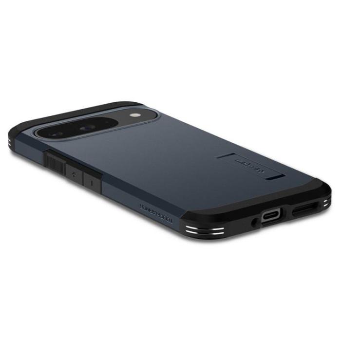 Spigen - Spigen Google Pixel 9/9 Pro Mobilskal Tough Armor - Metal Slate