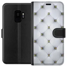 Gustaf - Pl&aring;nboksfodral till Samsung Galaxy S9 med Fancy