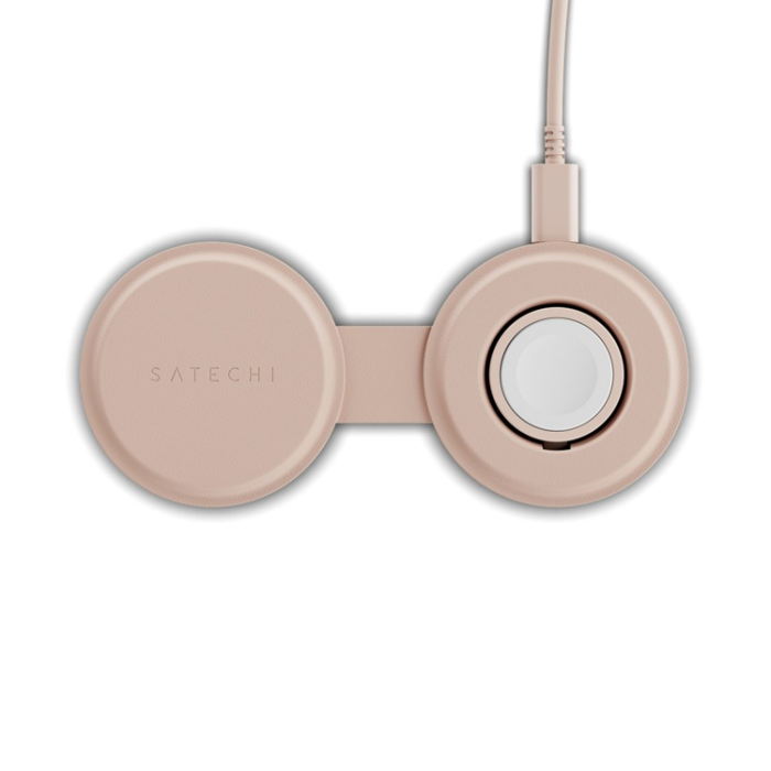 Satechi - Satechi Trådlös Laddare iPhone, Apple Watch - Desert Rose