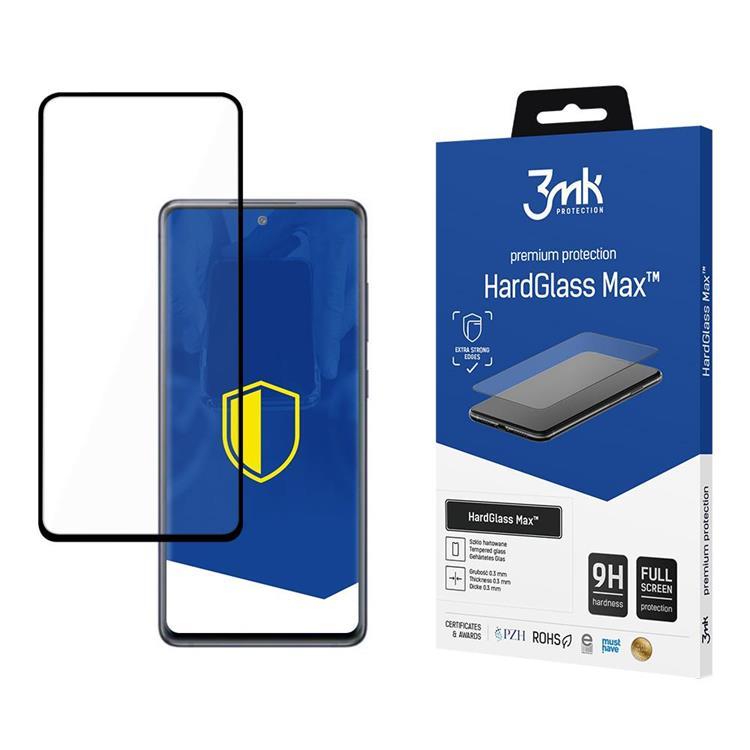 3MK Galaxy S21 FE Härdat Glas Skärmskydd - Svart | 5468 | AlltMobil