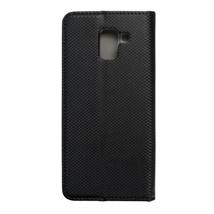 OEM - Smart Plånboksfodral till Samsung J6 2018 Svart