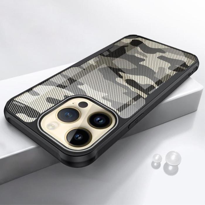 Rzants - Rzants iPhone 14 Pro Skal Camouflage - Svart