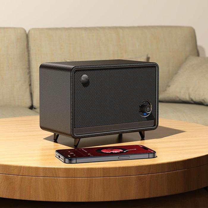 Hoco - Hoco Högtalare Bluetooth Retrostil BS65 - Svart