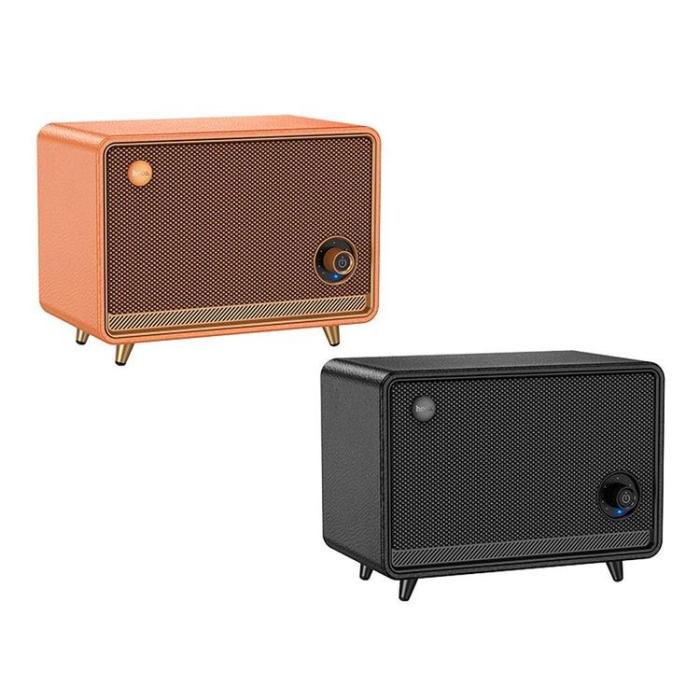 Hoco - Hoco Högtalare Bluetooth Retrostil BS65 - Svart