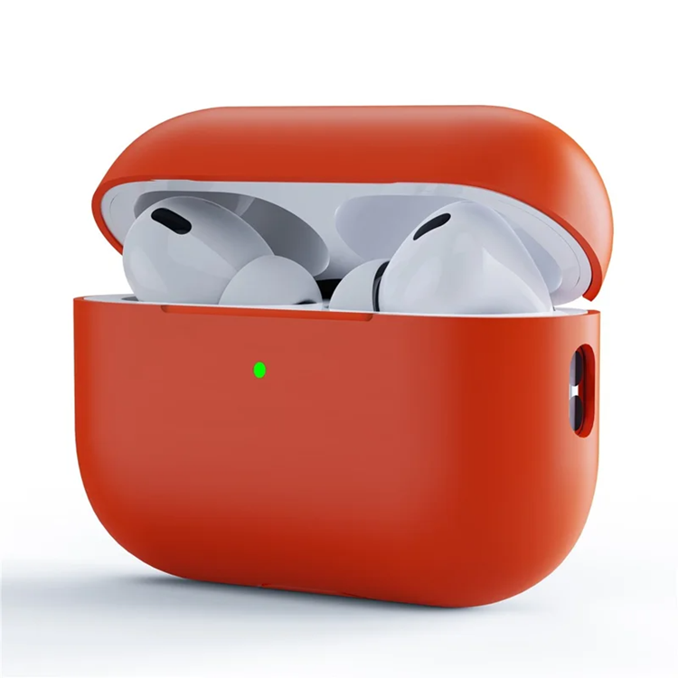 Airpods Pro 3 Skal Thin Silikon Split Ultra - Orange | 2353 | AlltMobil