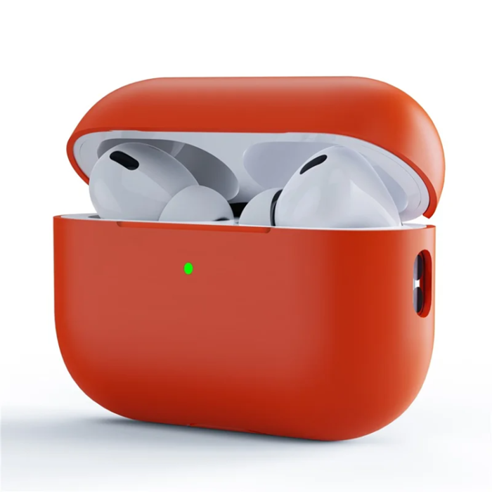 A-One Brand - Airpods Pro 3 Skal Thin Silikon Split Ultra - Orange