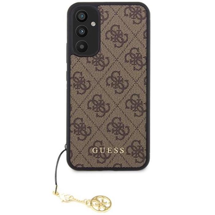 Guess - Guess Galaxy A34 5G Mobilskal Charms Collection - Brun
