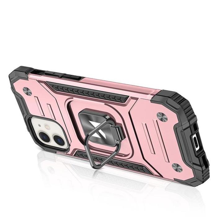 Wozinsky - Wozinsky Ring Armor Skal iPhone 12 Mini - Rosa