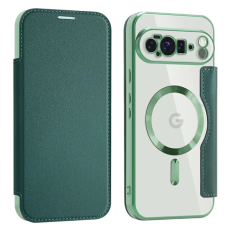 AMORUS - AMORUS Google Pixel 10 Pro XL Plånboksfodral Magsafe RFID - Grön