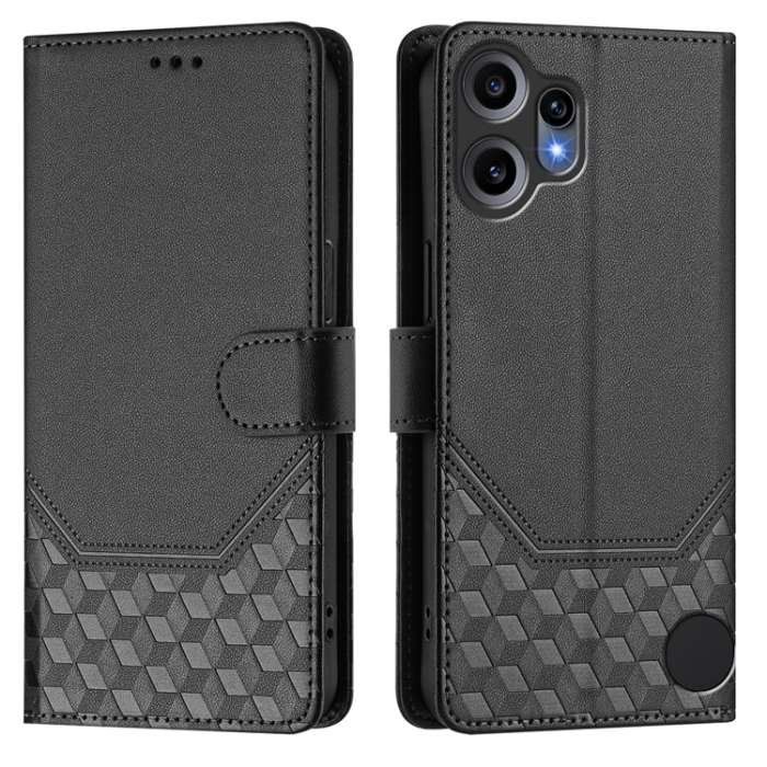 A-One Brand - Nothing CMF Phone 2 Pro Plånboksfodral Imprinted Honeycomb RFID
