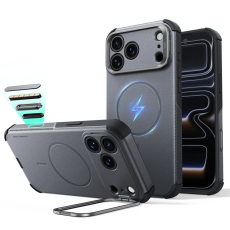 ESR - ESR Mobilskal F&ouml;r iPhone 17 Pro Max/18 Pro Max Magsafe Cyber Tough Kickstand