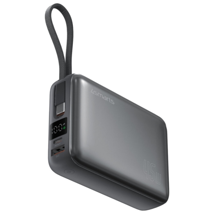 4smarts - 4smarts Powerbank 20000mAh 45W Enterprise Compact - Grå