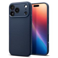 Spigen - Spigen iPhone 17 Pro Mobilskal Liquid Air - Marinblå