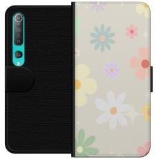 iSecrets - Pl&aring;nboksfodral till Xiaomi Mi 10 5G med fejdande blommor