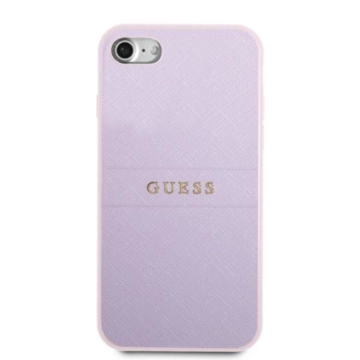 Guess - Guess iPhone 7/8/SE (2020/2022) Mobilskal Saffiano Stripe