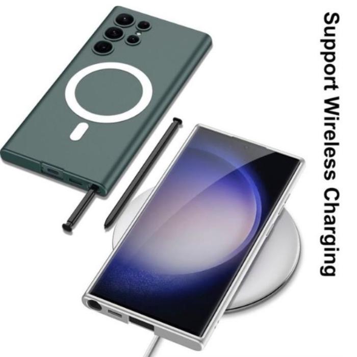 GKK - GKK Galaxy S23 Ultra Mobilskal Magsafe Ultra Thin - Grön