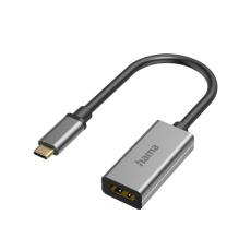 Hama - HAMA Audio Adapter USB-C To HDMI Ultra-Hd 8K@60Hz Alu