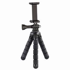 Hama - HAMA Bordsstativ Flex Smartphone & GoPro 14cm Svart