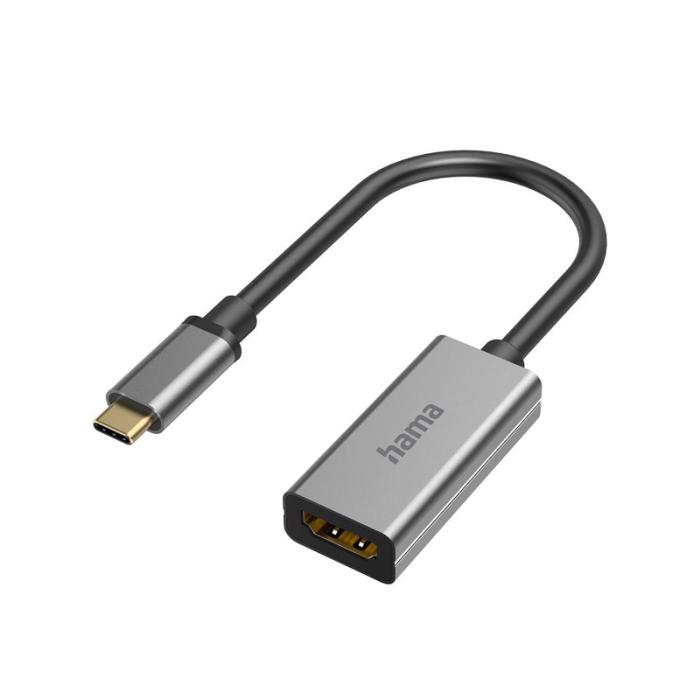 Hama - HAMA Audio Adapter USB-C To HDMI Ultra-Hd 8K@60Hz Alu