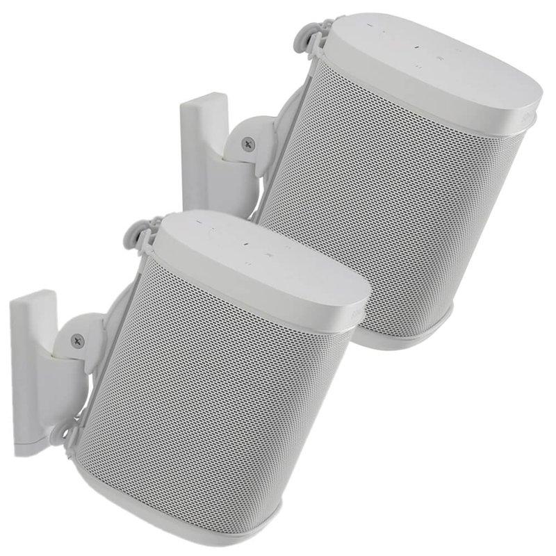 SANUS Väggfäste för Sonos One SL Play:1 Play:3 Par Vit