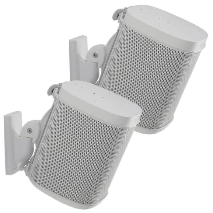 Sanus - SANUS Väggfäste för Sonos One SL Play:1 Play:3 Par Vit