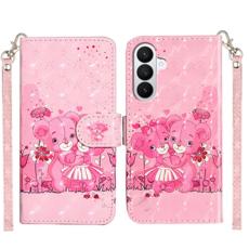 OEM - Pl&aring;nboksfodral f&ouml;r Samsung Galaxy S26 3D-m&ouml;nster Konstl&auml;der - B&auml;r