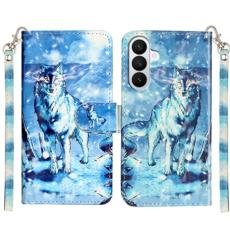 OEM - Pl&aring;nboksfodral f&ouml;r Samsung Galaxy S26 3D-m&ouml;nster Konstl&auml;der - Sn&ouml;varg