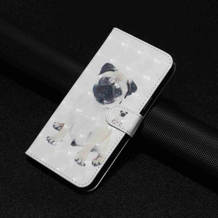 OEM - Plånboksfodral för Samsung Galaxy S26 3D-mönster Konstläder - Hund