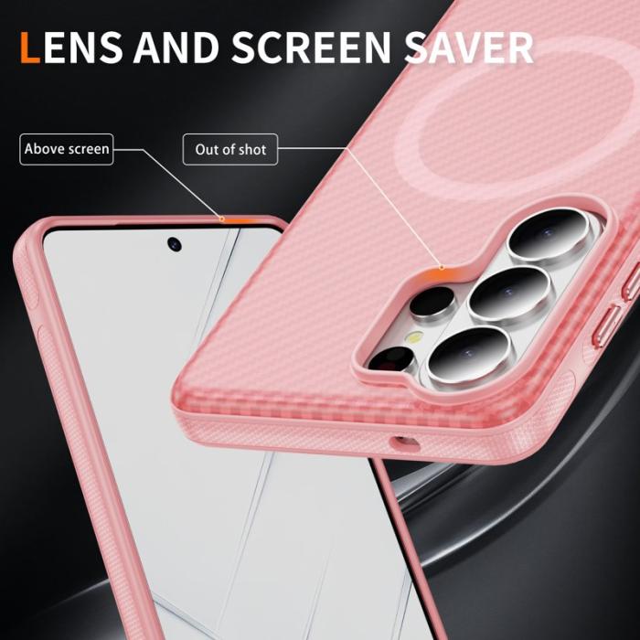 OEM - Mobilskal för Samsung Galaxy S26 Ultra Magnetiskt PC + TPU - Svart