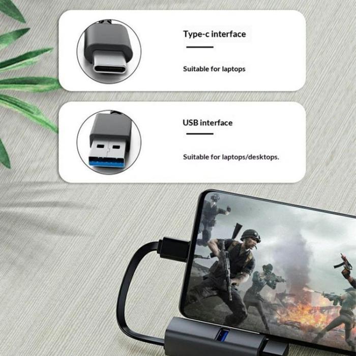 OEM - 5in1 USB-Hubb Dockningsstation TYS-5U-C