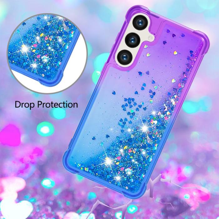 OEM - Mobilskal för Samsung Galaxy S26 Plus TPU - Lila + Ljusblå