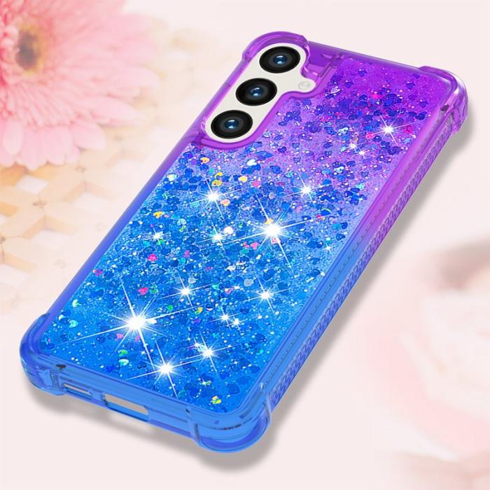 OEM - Mobilskal för Samsung Galaxy S26 Plus TPU - Lila + Ljusblå