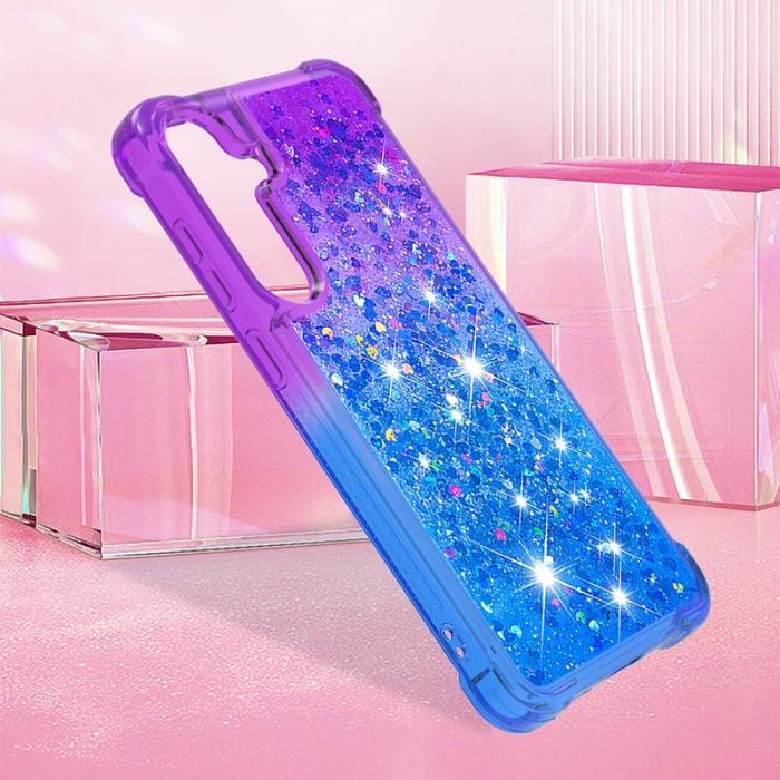 OEM - Mobilskal för Samsung Galaxy S26 Plus TPU - Lila + Ljusblå