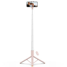 Tech-Protect - Tech-Protect Bluetooth Selfie Stick Tripod - Rosa