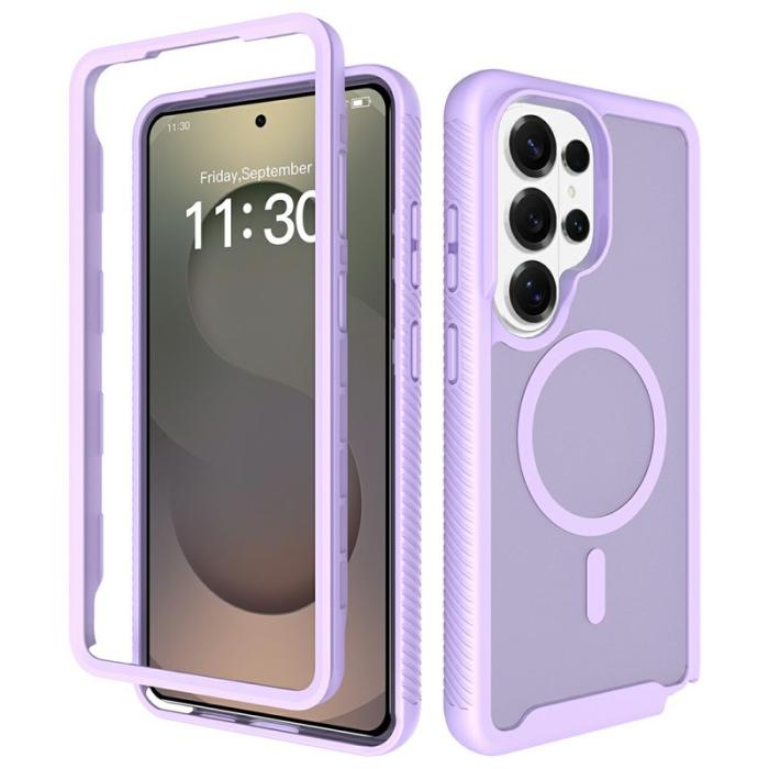 OEM - Mobilskal för Samsung Galaxy S26 Ultra Magnetiskt 2 i 1 PC + TPU - Lila